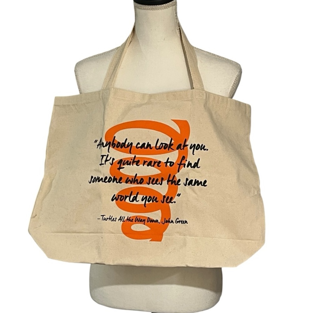 John Green tote “Turtles All the Way Down”
